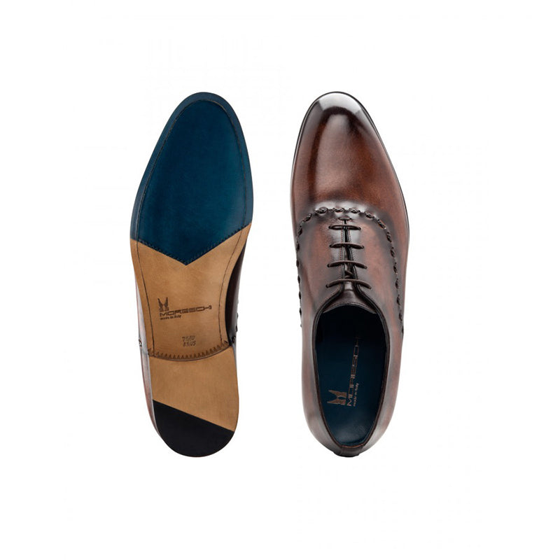Moreschi 043128C Calfskin Oxfords Dark Brown