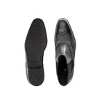 Moreschi 043138 Calfskin and Suede Boots Black