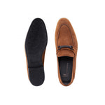 Moreschi 043157F MC Suede Loafer Shoes Light Brown
