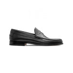 Moreschi 043167 Calfskin Loafer Shoes Black