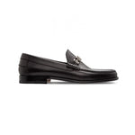 Moreschi 043170 Calfskin Loafer Shoes Black
