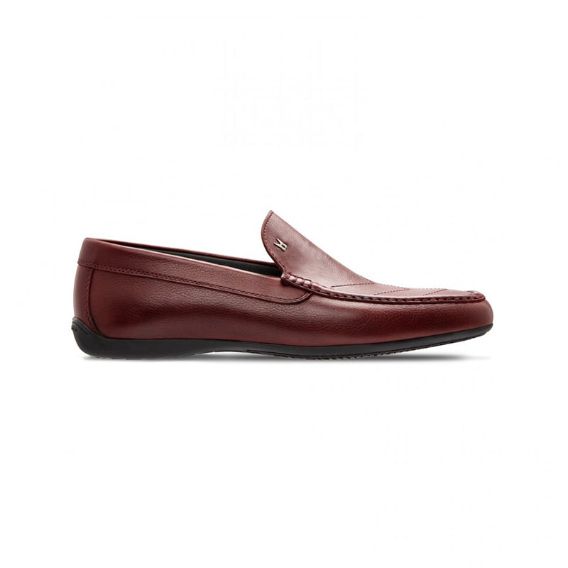 Moreschi 043173 BO Calfskin Driver Shoes Bordeaux