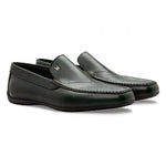 Moreschi 043173 VS Calfskin Driver Shoes Dark Green