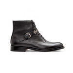 Moreschi 043185A Deerskin Boots Black