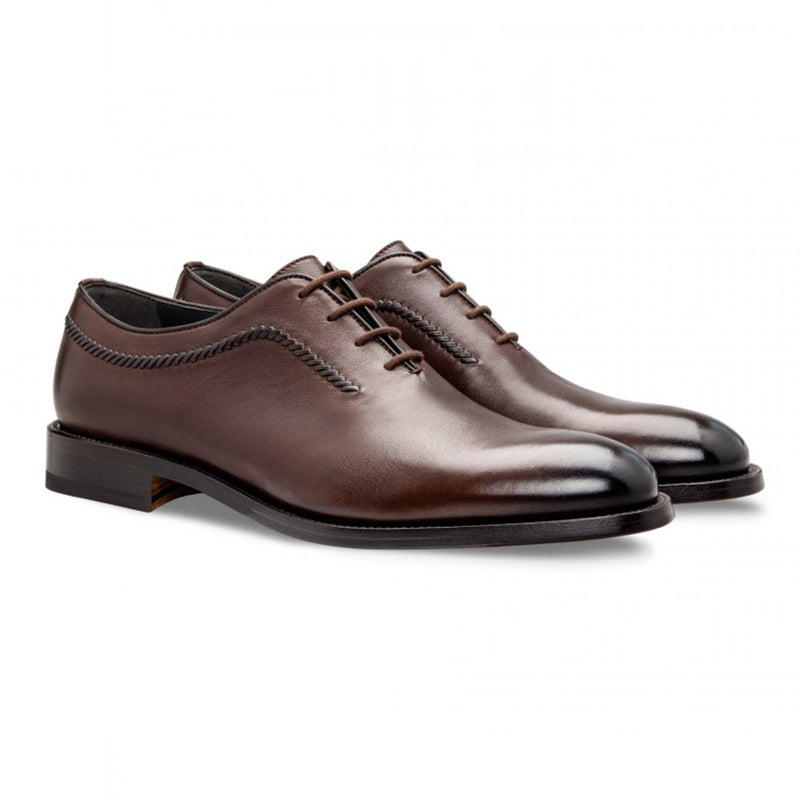 Moreschi 043186 Calfskin Oxford Dark Brown