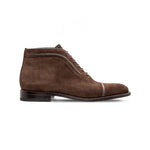 Moreschi 043187A Suede Ankle Boots Dark Brown