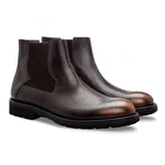 Moreschi 043211A Calfskin Chelsea Boots Brown