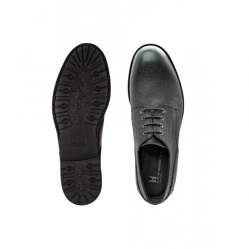 Moreschi 043213 VS Calfskin Derby Shoes Dark Green