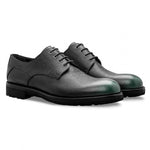 Moreschi 043213 VS Calfskin Derby Shoes Dark Green
