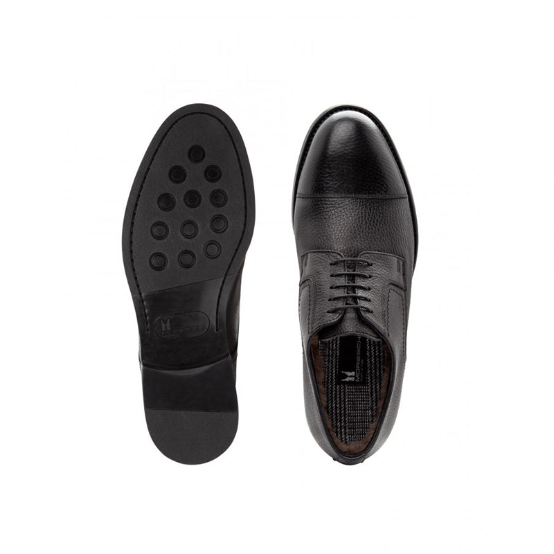 Moreschi 043234 Calfskin Derby Shoes Black