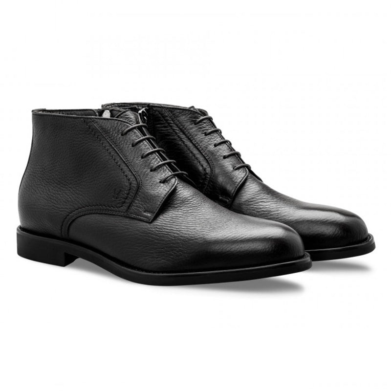 Moreschi 043236 Calfskin Boots Black