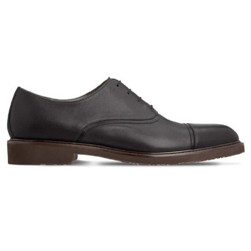 Moreschi 043548A Calfskin Oxford Shoes Black