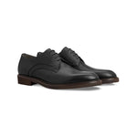 Moreschi 043549C Calfskin Derby Shoes Black