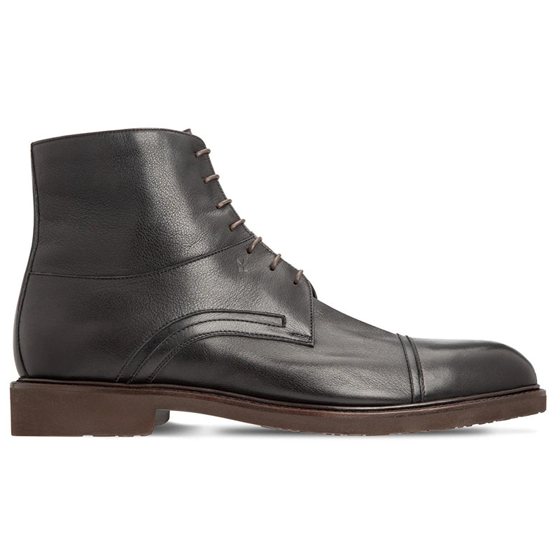 Moreschi 043552A Calfskin Ankle Boots Black