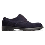 Moreschi 043560A Suede Derby Shoes Dark Blue