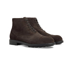 Moreschi 043562A Suede Ankle Boots Dark Brown