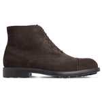 Moreschi 043562A Suede Ankle Boots Dark Brown