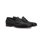 Moreschi 043588B Calfskin Loafer Shoes Black