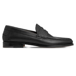 Moreschi 043588B Calfskin Loafer Shoes Black