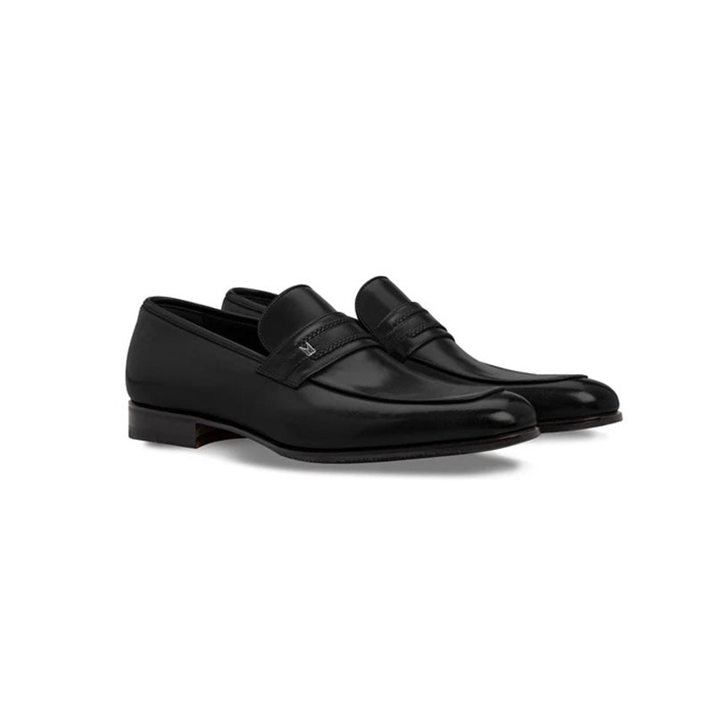Moreschi 043611 Buffalo Loafer Black