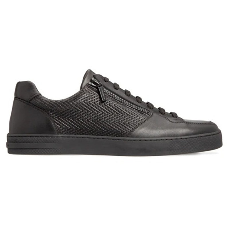 Moreschi 043621A Calfskin Sneakers Black