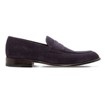 Moreschi 043802A Suede Loafer Dark Blue