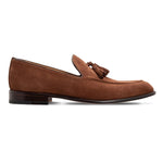 Moreschi 043803A Suede Tassel Loafer Brown
