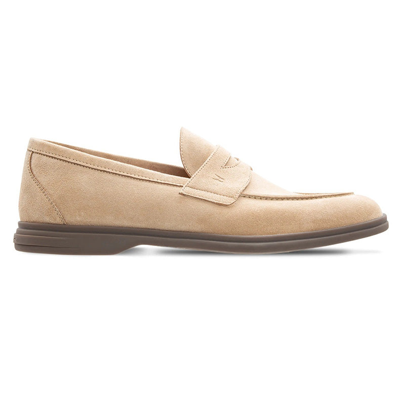Moreschi 043809 Suede Leather Loafer Beige