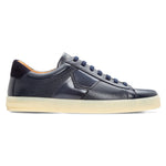 Moreschi 043849 Deerskin And Calfskin Sneakers Dark Blue