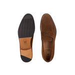 Moreschi 043880A Suede Loafers Brown