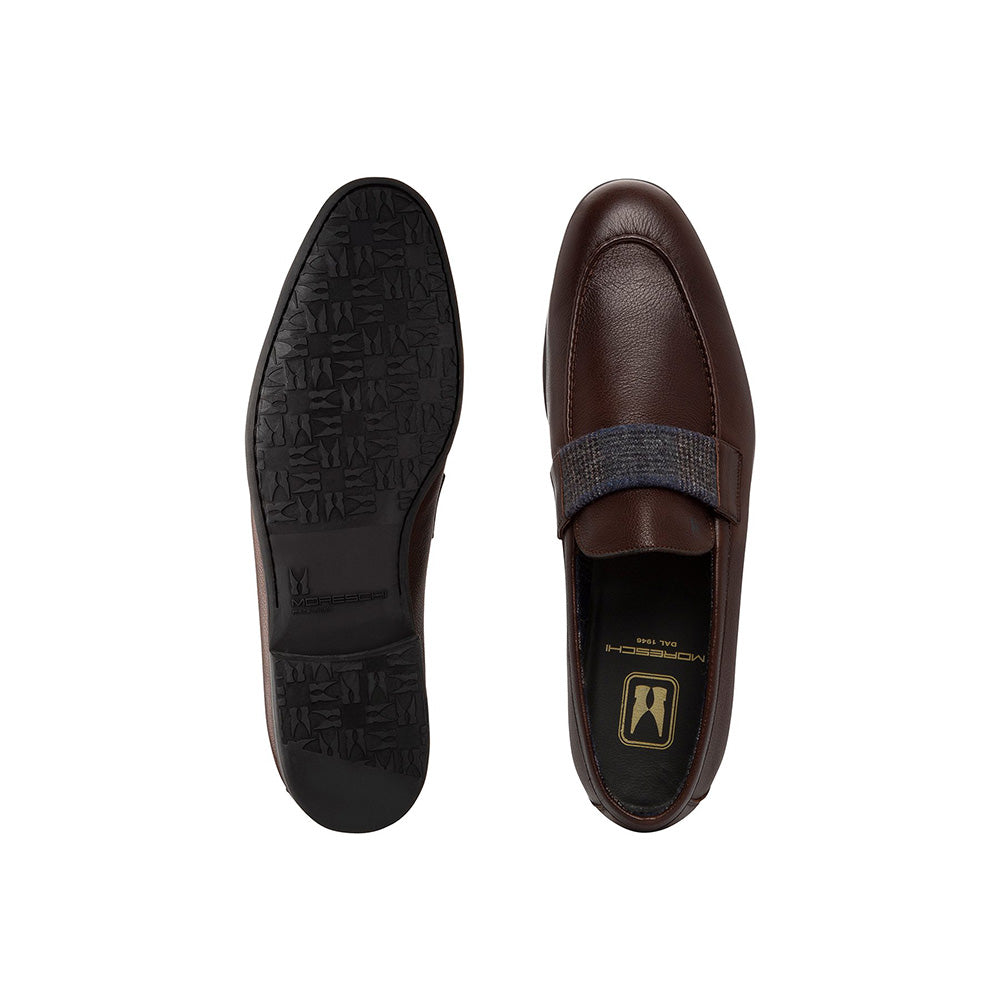 Moreschi 043920C Slip On Loafers Dark Brown