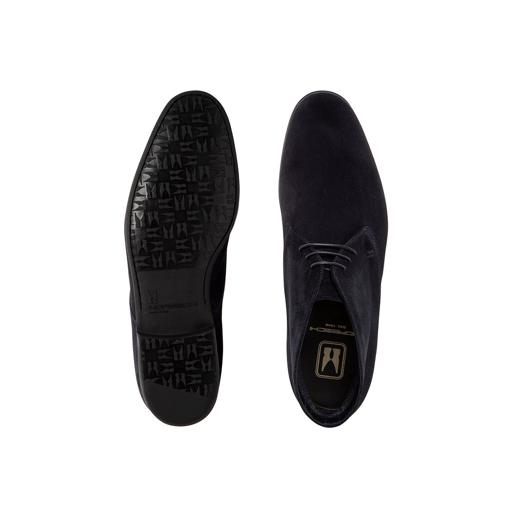 Moreschi 043922B Desert Boots Navy Blue