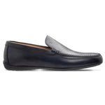 Moreschi 043935A Calfskin Slip On Loafers Navy Blue
