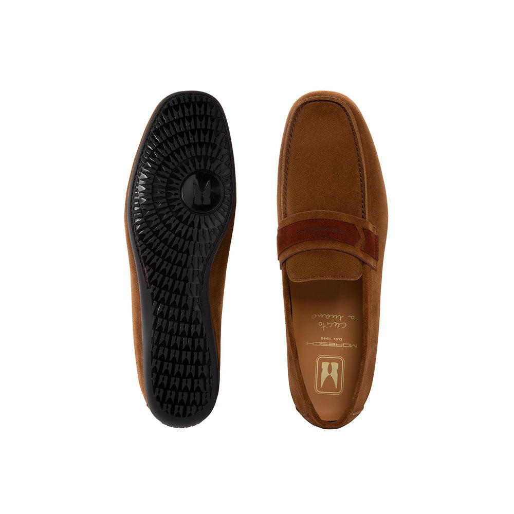 Moreschi 043940E Slip On Loafers Brown