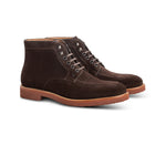 Moreschi 043945A Lace Up Ankle Boots Dark Brown