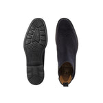 Moreschi 043952C Suede Slip-on Boots Navy Blue