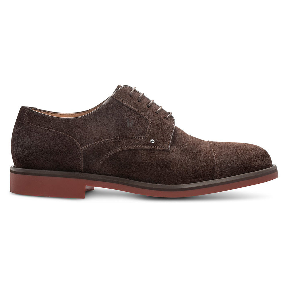 Moreschi 043957A Suede Derby Brown