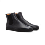 Moreschi 043967A Calfskin Boots Navy Blue