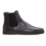 Moreschi 043967A Calfskin Boots Navy Blue