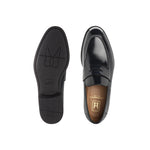 Moreschi 043969A Calfskin Slip-on Loafers Navy Blue