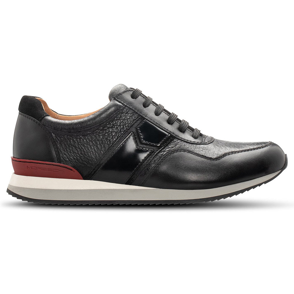 Moreschi 043973B Bimaterial Sneakers Black