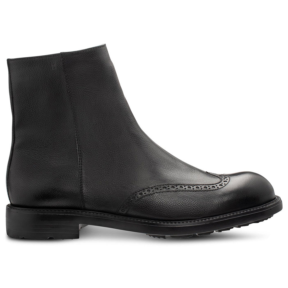 Moreschi 043977C Leather Boots Black