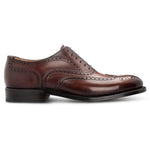 Moreschi 044001A Leather Oxford Shoes Brown