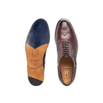 Moreschi 044001H-BX Hand-Dyed Oxford Shoes Bordeaux
