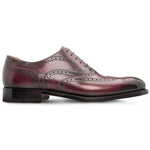 Moreschi 044001H-BX Hand-Dyed Oxford Shoes Bordeaux