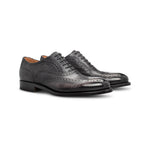 Moreschi 044001I Hand-Dyed Oxford Shoes Grey