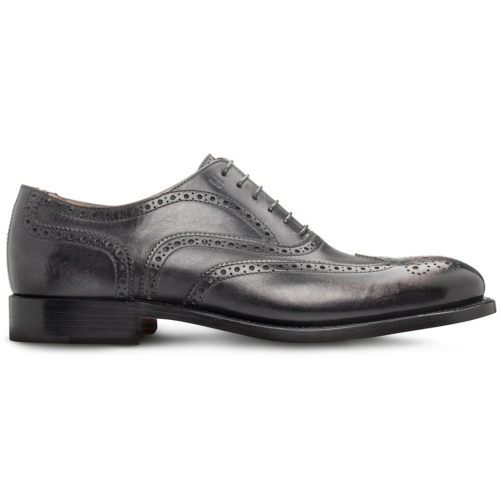 Moreschi 044001I Hand-Dyed Oxford Shoes Grey
