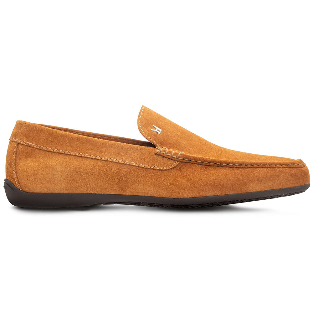 Moreschi 044014B-BE Suede Loafers Tan