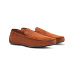 Moreschi 044014D-MM Suede Loafers Brown