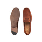 Moreschi 044019G Suede Loafers Brown